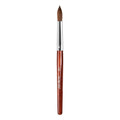 KADS 100% Kolinsky Sable Acrylic Nail Art Brush Red Wood Pen Nail Brush Size 12# 14# 16# 18# 20# Nail Art Manicure Tool Set (size14)