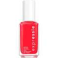 essie expressie Quick Dry Vegan Nail Polish, Electric Coral-Red with Pink Undertones, Ahead of the Gam(er), 0.33 Ounce
