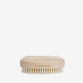 ACCA KAPPA Beechwood Nail Brush Double-Tuft Natural Bristles Hand-Finished Grooming Tool for Men and Women
