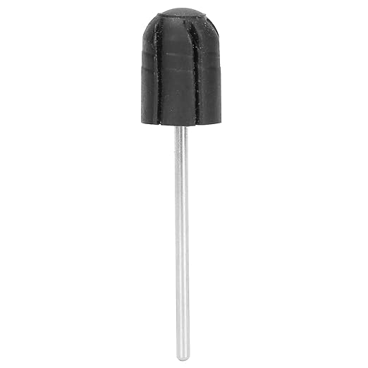 Nail Sanding Band Drill Bit, Manicure Sanding with 20 Grinding Head Bits for Electric Nail Drill, Manicure Toolail Sanding Bands Grinding Sand for Nail Drill(Brown)