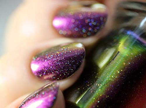 ILNP Tilted (H) - Purple to Orange Holographic Ultra Chrome Nail Polish