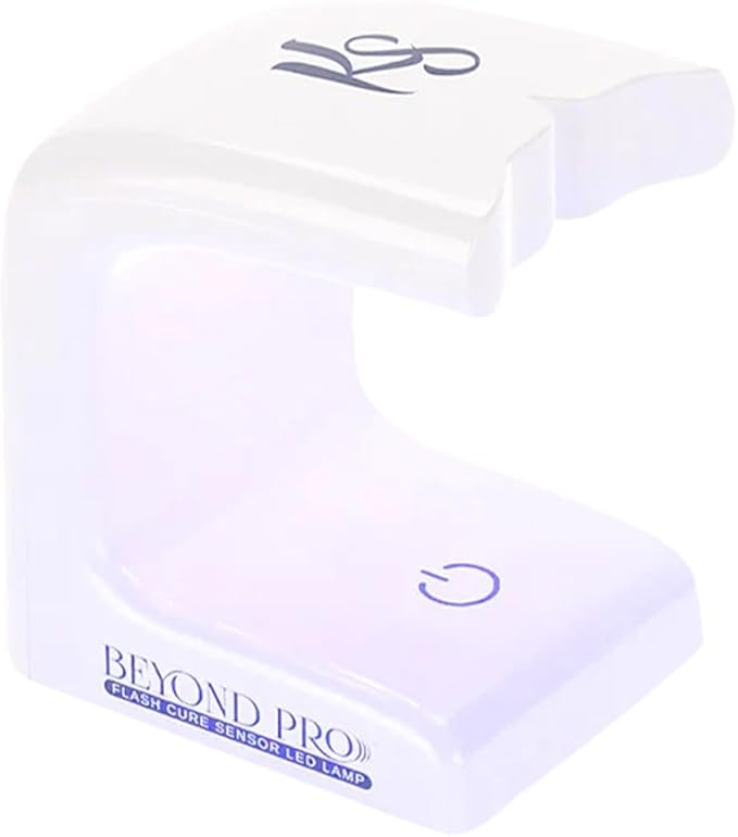 Kiara Sky UV Nail Lamp, LED Nail Lamp, Cordless & Rechargeable Nail Dryer Flash Cure UV Light Bundle - Minilamp with Button