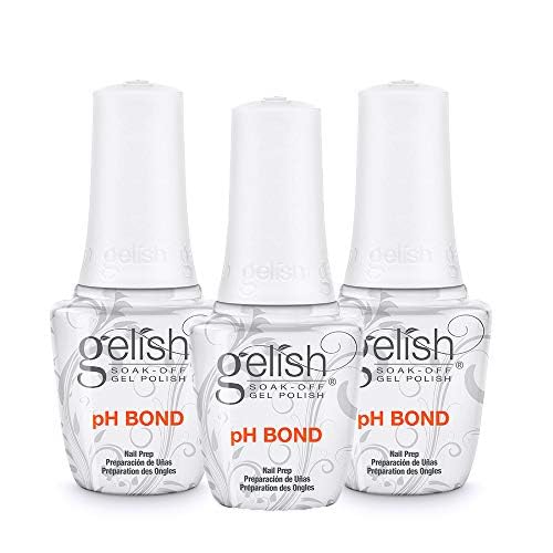 Gelish MINI 9mL Essentials Value Pack – LED/UV Cure, Long-Lasting, Chip-Resistant, Professional Gel Nail Kit for Manicures (pH Bond Trio, Mini)