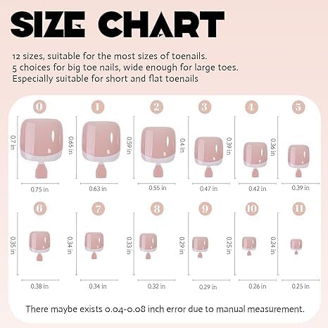 240pcs Press On Toenails Short Square Fake Toenails White French Tip False Toenails With Design Full Cover Acrylic Toenail Glossy Glue On Toe Nail for Women Manicure 12 packs