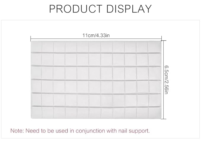 132Pcs Reusable Nail Art Clay Removable Adhesive Sticky Tack Clay Non-Toxic Nail Art DIY Sticky Non Stick Hand Clay Multipurpose Mounting Clay for Nail Art, Posters, Pictures, Cleaning
