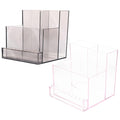 Beaupretty Nail Supplies 2pcs Nail Drill Bits Holder Nail Drill Grinding Bit Organizer Nail Polisher Machine Display Case Nail Drill Kit