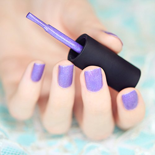 ILNP Charmingly Purple - Bright Purple Holographic Nail Polish