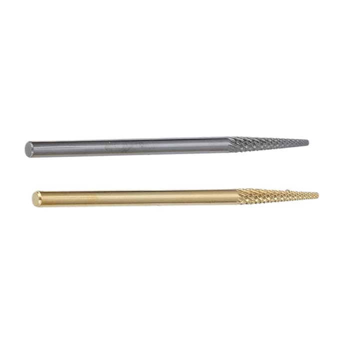 Nail Art Drill Bits Set, Reliable Strength Tungsten Steel Quickly Shaping Nail Grinding Heads Remove Nail Glue 4pcs for Nail Salon