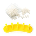 KADS 1set Dismountable Practice Removable Nail Training Holder + 100pcs Practice Nail Tips Salon Manicure Nail Art Beauty Tools