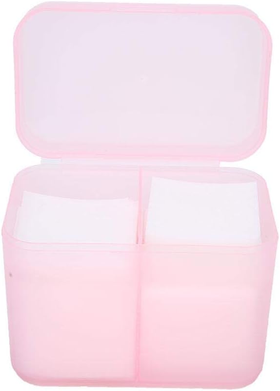 Makeup Organizer Holder, Durable Tasteless Nail Organizer Case, Convenient for Storing for Nail Salon Professional Manicurist(Pink)