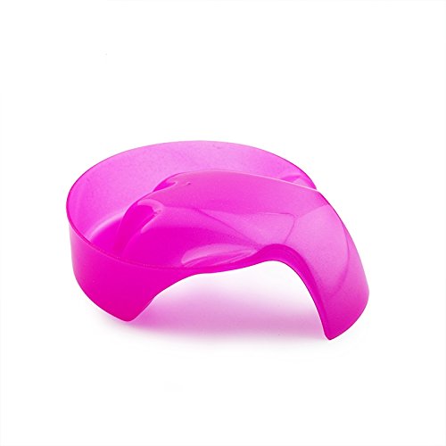 KADS 1pc Nail Art Hand Wash Remover Soak Bowl DIY Salon Glitter Nail Spa Bath Treatment Hand Resurrection Care Bowl (Pink)