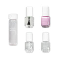 Dazzle Dry Mini Kit 4 Step System - Soft Caress - A cool peony pink. Full coverage cream. (5 Piece Kit / 5 Manicures)