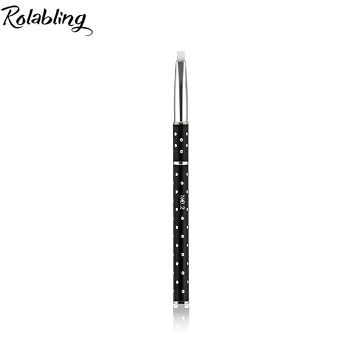 Acrylic Nail Art Brushes Drawing Pen Polish Brush set Nail UV Gel Nail Art Tool Kit 3pcs/set (Size3-1)