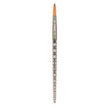 Kiara Sky Acrylic Brush #8 - Black | 100% Pure Kolinsky | Crystal Cut Handle and Acetone Resistant