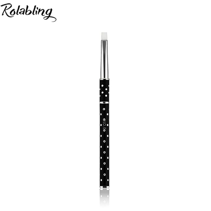 Acrylic Nail Art Brushes Drawing Pen Polish Brush set Nail UV Gel Nail Art Tool Kit 3pcs/set (Size3-1)