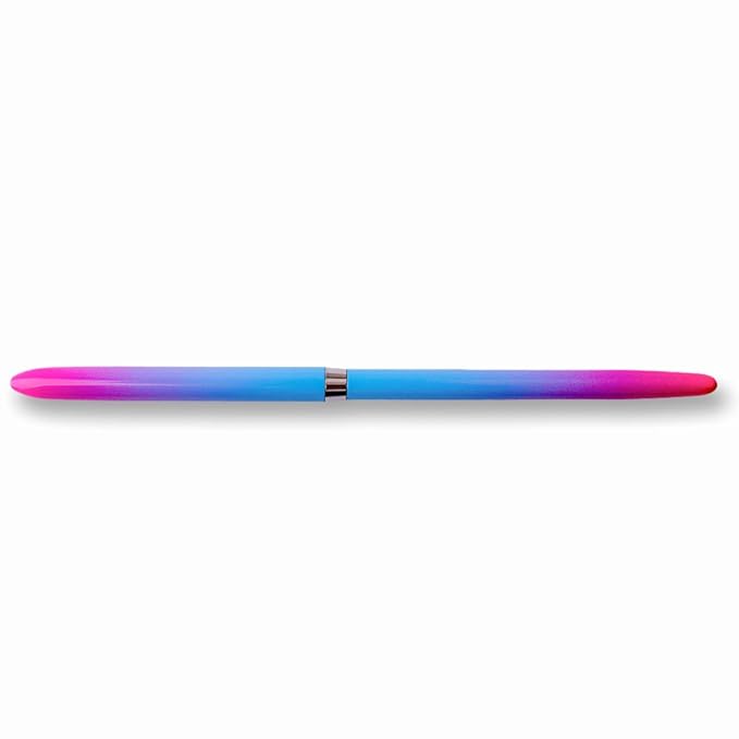 SILPECWEE 1Pc UV Gel Nail Ombre Brush Kolinsky Alloy Handle Nylon Hair Nail Art Gradient Painting Drawing Pen Manicure Brush Tools