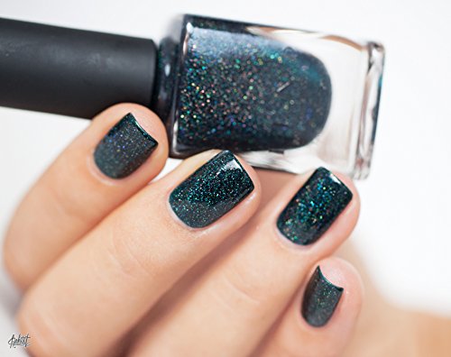 ILNP Mountain View - Forest Green Holographic Nail Polish