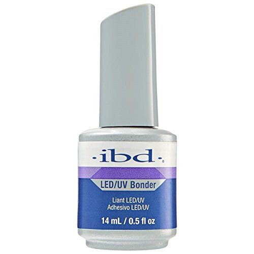 IBD Non-Acidic Nail Primer, LED/UV Bonder – Nail Primer for Gel Polish and Acrylic Nails, Nail Bonder for Long-Lasting Adhesion, 0.5 oz