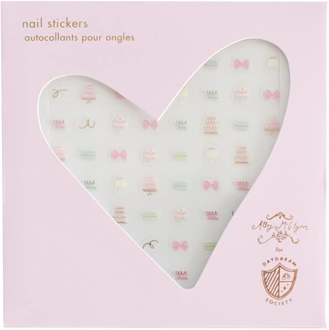 Daydream Society Let Them Eat Cake Nail Stickers, Pack of 100 Stickers