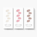 ohora Bundle Set (Daily Trio) - N Cream Cotton, N Pink, N Beige Semi-Cured Gel Nail Strips, Works with Any UV/LED Lamps, Salon-Quality, Long Lasting, Easy to Apply & Remove