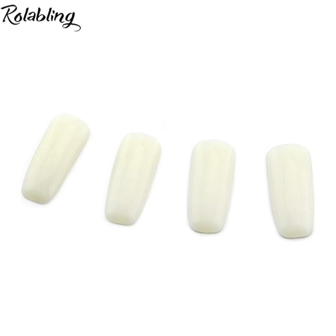 100pcs False Nail Art Tips Practice Nails Tips False Nail Tips for Practice Nail Tips Stand Nail Training Tools(nail tips)
