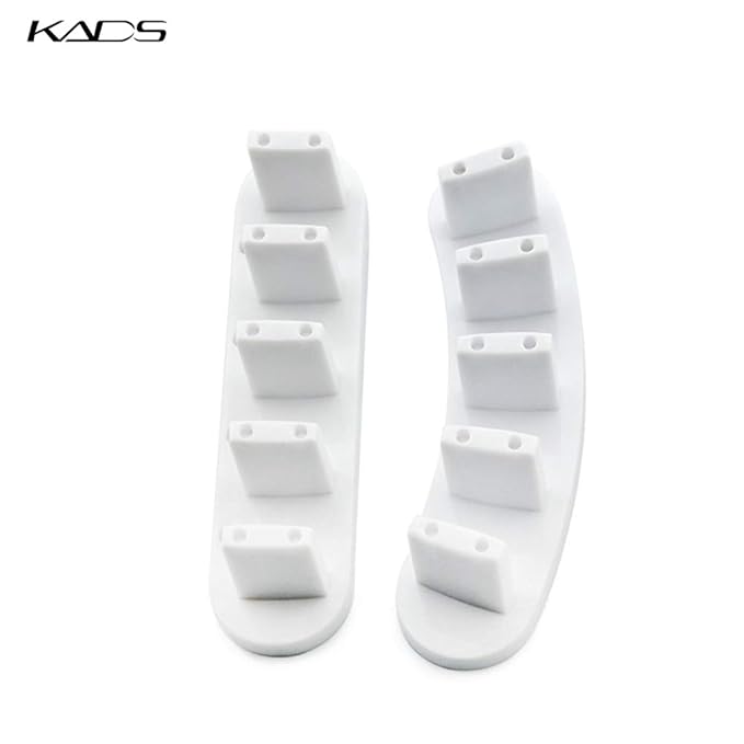 KADS 3pcs/set High Qulity PlasticTip Stand for Practice Use Practice Training Nail Art False Tips Display Training Tool