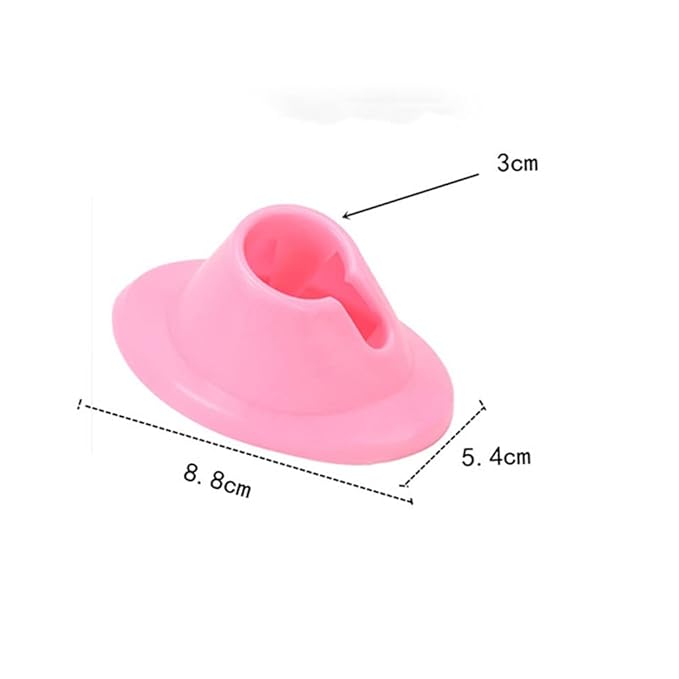 4 Pcs Soft Rubber Nail Polish Bottle Holder Anti-spill Bottle Stand Manicure Display Tools Nail Art Supplies for Nail Organizer Display