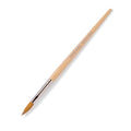 Young Nails Artistic Sculptor Brush - Size 9 Oval, Soft Firm Bristle Brush for Acrylic Application, Fills, Powder, Nail Art, Extension, Gel Nails, Fine Lines, Outlines, For Beginner & Professional