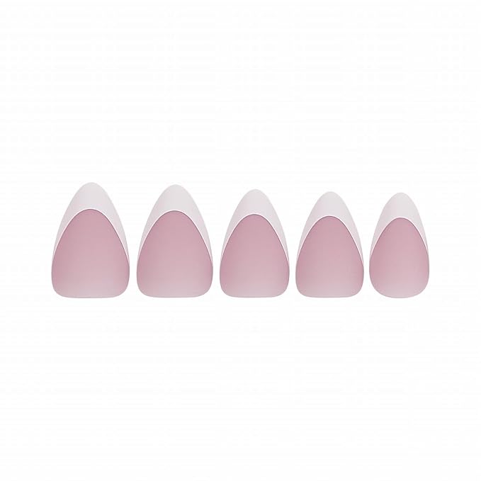 Allkem Soft Gel Nail Tips - Extra Short French Stiletto Nail Extensions Kit - 12 Sizes Long Full Cover Nails - Neutrals - Chic (360 Pieces)