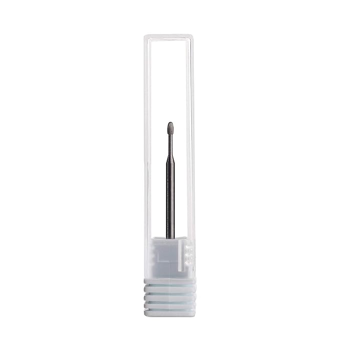Makartt Nail Drill Bits:3/32" Safety Tungsten Carbide Cuticle Remover Drill Bit Professional Under Nail Cleaner Dead Skin Prepare for Electric Nails File Machine,Manicure Salon Supply