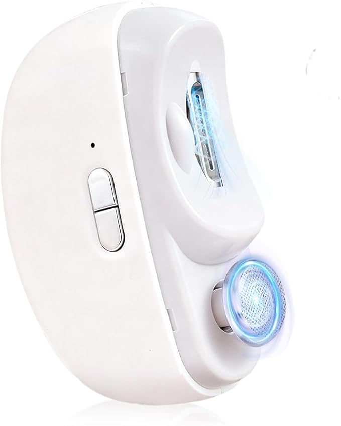 Electric Nail Clipper, 2026 Upgrade 2 in 1 Electric Polishing Automatic Nail Clippers for Seniors and Adults, Multifunctional Nail Trimmer with 2 Adjustable Speeds (White)