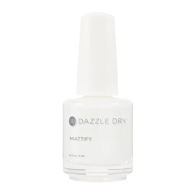 Dazzle Dry Step 4 - Mattify Top Coat, Fast Drying, 0.5 oz (15 ml)