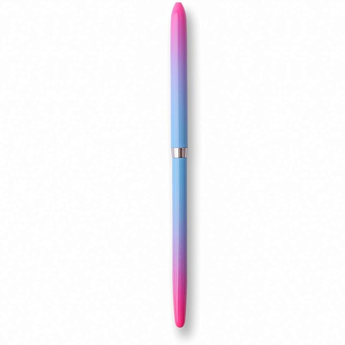 SILPECWEE 1Pc Acrylic Nail Ombre Brush Kolinsky Gradient Design Handle UV Gel Polish Nail Art Painting Lace Pen Manicure Salon Tools