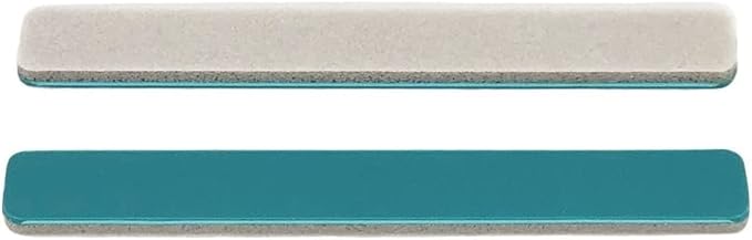 Soft Touch Baby Sand Turtle Nail File Block, Teal 120 Grit Fine, 5 ¼ Inch - 5 Pieces