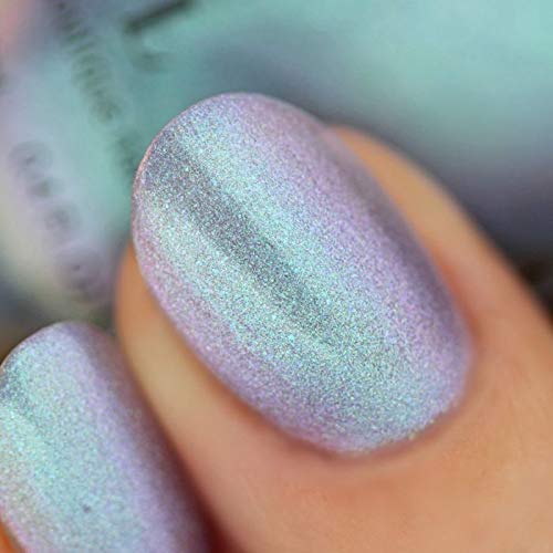 ILNP On Repeat - Icy Blue Holographic Shimmer Nail Polish