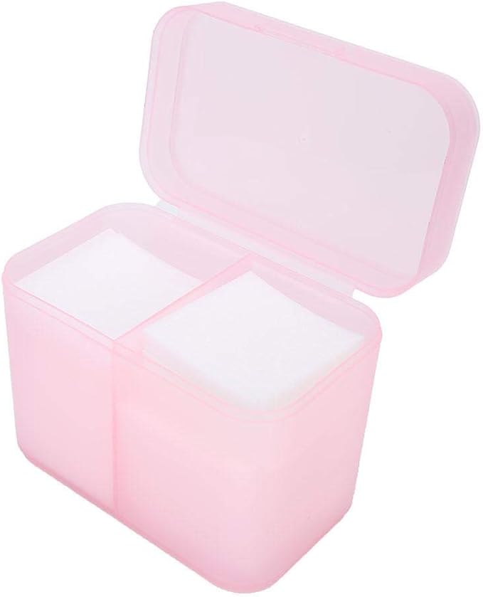 Makeup Organizer Holder, Durable Tasteless Nail Organizer Case, Convenient for Storing for Nail Salon Professional Manicurist(Pink)