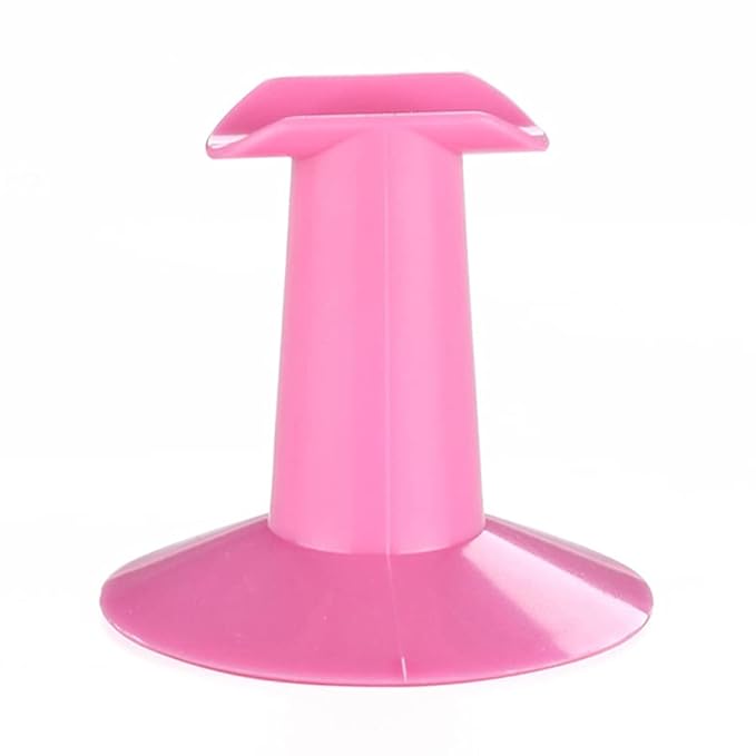 AKOAK 2 Pcs Plastic Nail Holder Finger Exercise Tool Fixed Finger Bracket Professional Painting Art Accessories DIY Nail Art Supplies