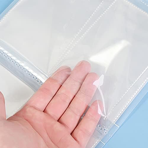 CAVAD Nail Art Sticker Storage Book Collecting Album 2 Pack/160 Slots Empty Storage Holder and 160 Pcs Label Sticker Plastic Nail Stickers Holder for DIY Nail Art Decals Organizer