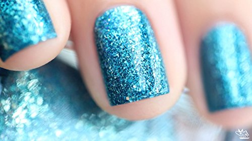 ILNP Time In A Bottle - Vivid Blue Holographic Nail Polish