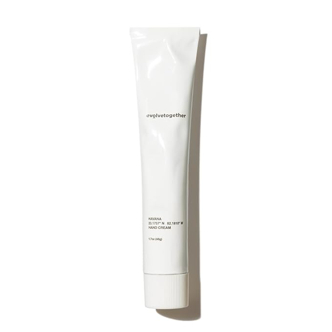 evolvetogether Hydrating Hand Cream for Women & Men | Nourishes, Protects & Moisturizes Dry Hands | No Sticky or Greasy Residue | Cruelty-Free, Paraben-Free | Made in USA (Havana, 1.7 Oz)