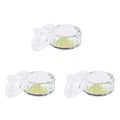 Beaupretty Sturdy Glass Nail Art Cup Manicure Liquid Holder for Dip Powder Polish