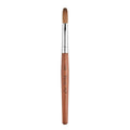 Nail Brush Kolinsky Sable Acrylic Nail Art Brush Professional Red Wooden Nail Brush (14#)