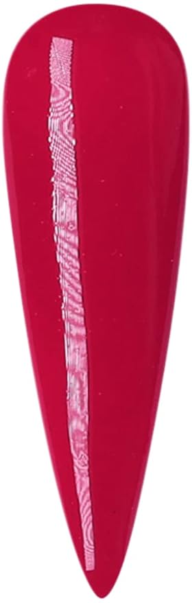 WAVEGEL Soak-Off Gel, Nail Lacquer & Acrylic/Dip Powder Matching Set - Princess Collection - #84 Eliza Red