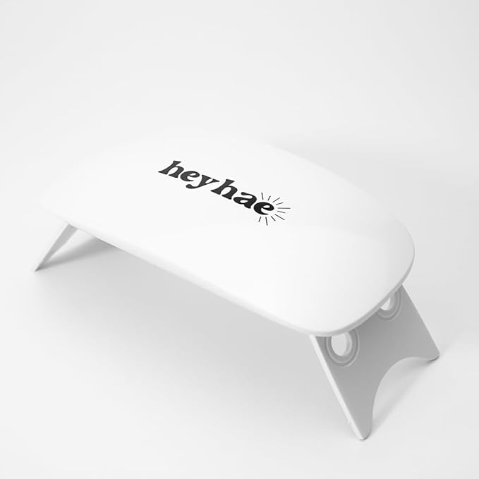 Heyhae LED Lamp for Semi Cured Gel Nail Strips and Top Gel Cure - 6W Portable Lightweight UV Light