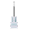 Makartt Nail Drill Bits:3/32" Safety Tungsten Carbide Cuticle Remover Drill Bit Professional Under Nail Cleaner Dead Skin Prepare for Electric Nails File Machine,Manicure Salon Supply