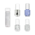 Dazzle Dry Mini Kit 4 Step System - Sail Away - A pastel periwinkle blue. Full coverage cream. (5 Piece Kit / 5 Manicures)