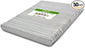 Karlash Professional Double Sided Emery Board 7" Zebra Nail File 100/180 50pcs
