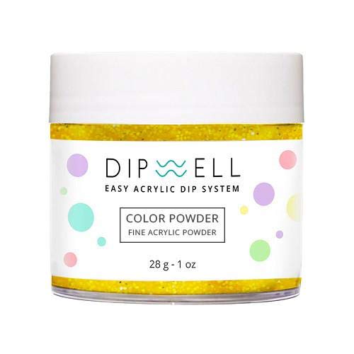 Nail DIP Powder, Glitter Color Collection, Dipping Acrylic For Any Kit or System by DipWell (GL - 36)