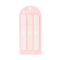 Olive & June Nail File Pack | 3 Dual-Sided Nail Files for Smoothing & Shaping | 2 Salon-Style for Manicures + Pedicures | Pro-Quality Nail Tools for At-Home Use | Gentle Dual-Grit Finish