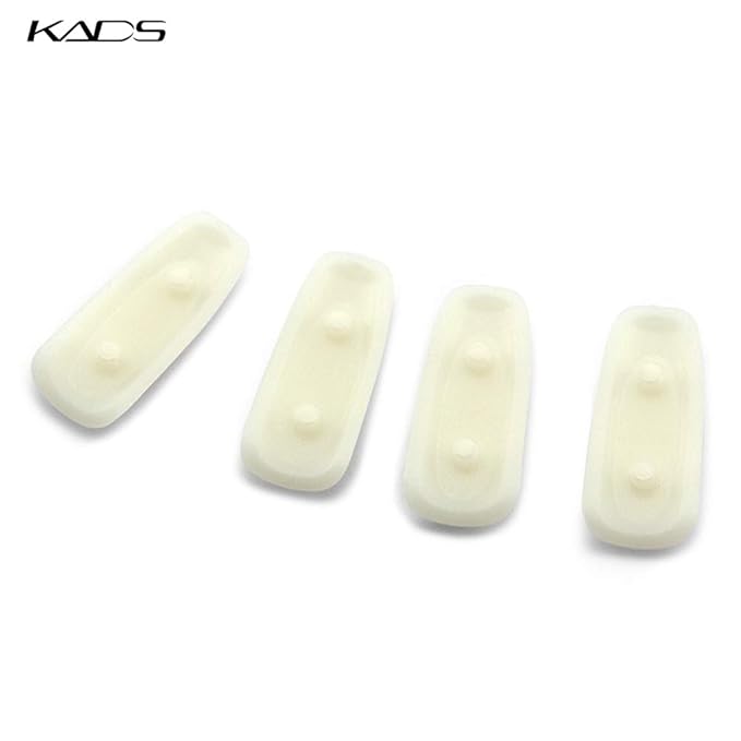 KADS 100 Plastic Nail Tips for Practice Use Practice Training Nail Art False Tips Display Training Tool